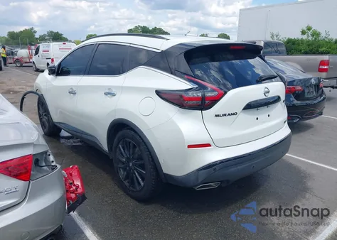 2022 Nissan Murano Sv Fwd из США, поврежденный, VIN 5N1AZ2BJ9NC113359